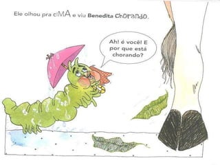 A girafa e o mede palmos