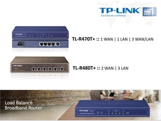 TL-R470T+ :: 1 WAN | 1 LAN | 3 WAN/LAN




TL-R480T+ :: 2 WAN | 3 LAN
 