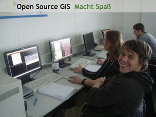 Open Source GIS Macht Spaß
AGIT 2009




     © schernthanner, engemaier·ifg·uni·potsdam 2009   15/20
 