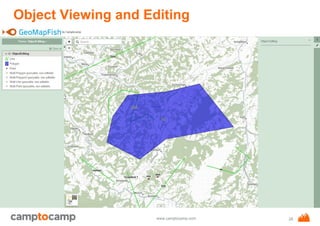 www.camptocamp.com
Object Viewing and Editing
28
 