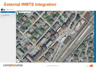 www.camptocamp.com
External WMTS integration
42
 