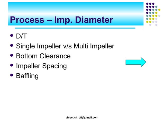 Agitator design and selection | PPT
