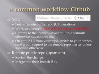 Pull Request (PR): A git workflow | PDF
