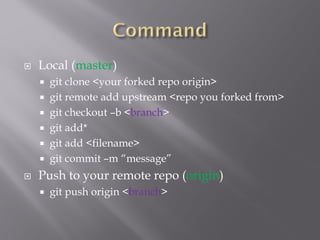 Pull Request (PR): A git workflow | PDF