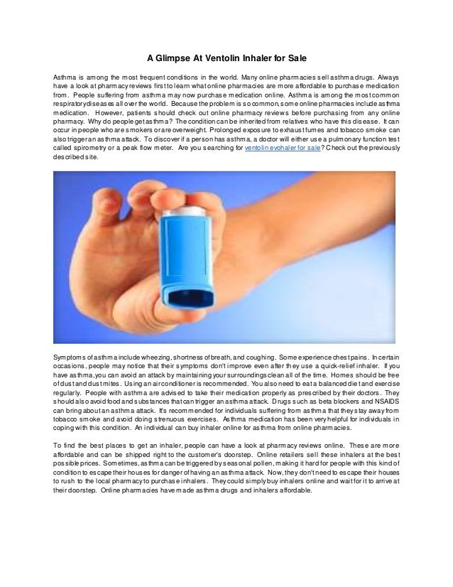 Albuterol inhaler buy online