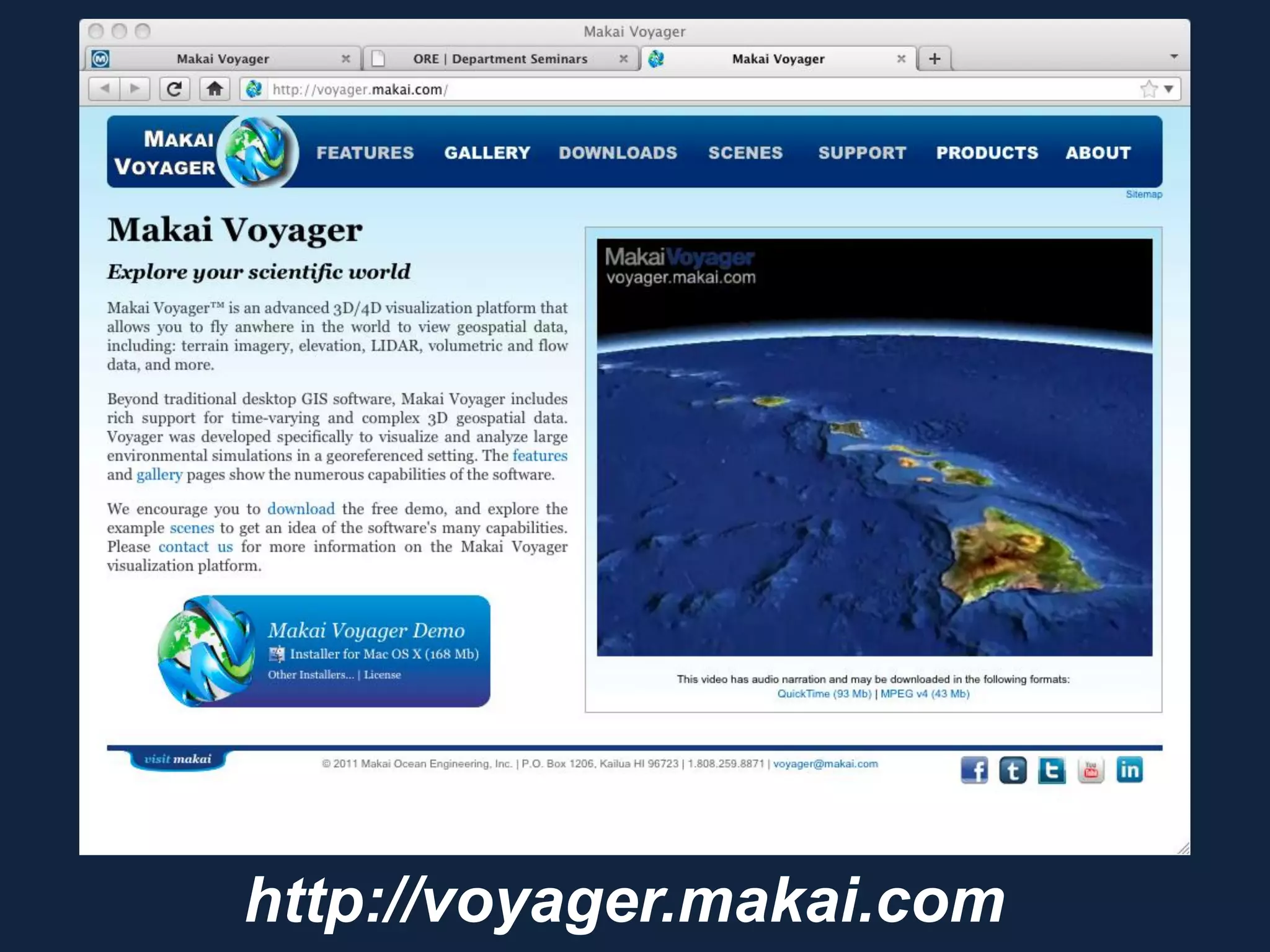 http://voyager.makai.com
 