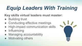 Building A Blueprint For Virtual Team Success: Lessons Learned From ...