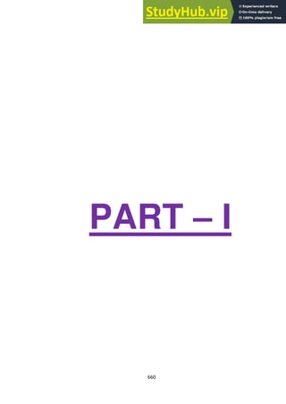 660
PART – I
 