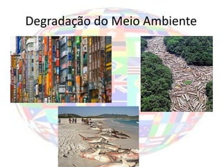 Degradação do Meio Ambiente
 