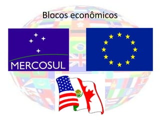 Blocos econômicos
 