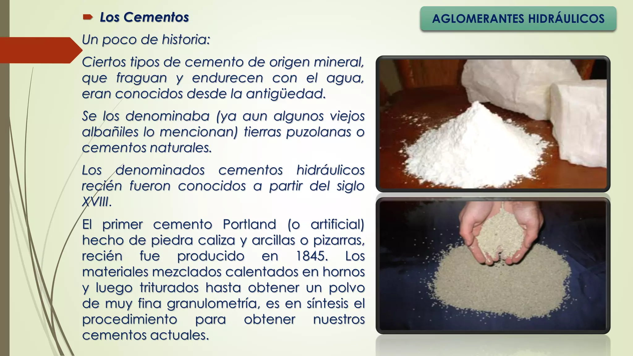 Aglomerantes | PDF
