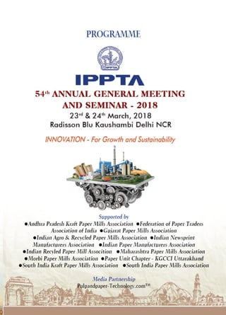 Detailed Programme of IPPTA Annual Seminar