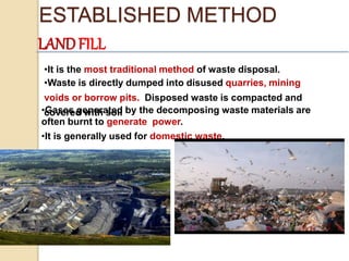 TREATMENT OF SOLID WASTE