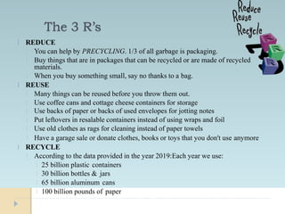 TREATMENT OF SOLID WASTE