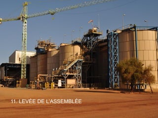 UNE TENEUR SUPÉRIEURE38
11. LEVÉE DE L’ASSEMBLÉE
 