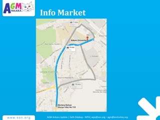 Info Market
AGM Ankara Update | Salih Odabaşı - WPA| wpa@esn.org – agm@esnturkey.org
 