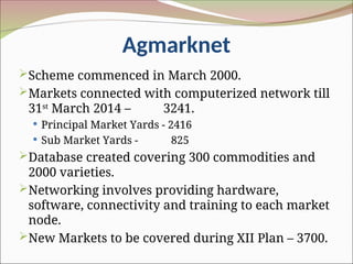 Agmarknet in India and Tamil Nadu 25.ppt