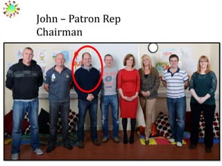 John – Patron Rep
Chairman

 