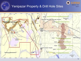 Yenipazar Property & Drill Hole Sites   AGM-­‐V	
  




Exploration Drill Target




                                                           16
 