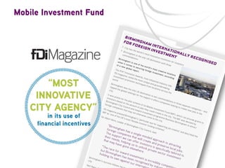 Mobile Investment Fund

 