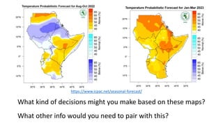 Decision Support Tools: Application in policy, planning and implementation