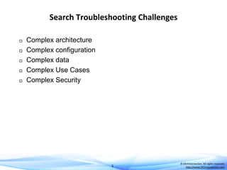Managing and Troubleshooting SharePoint 2013 Search