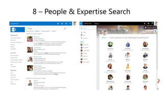 8 – People & Expertise Search
 