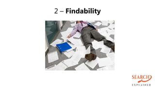 2 – Findability
 
