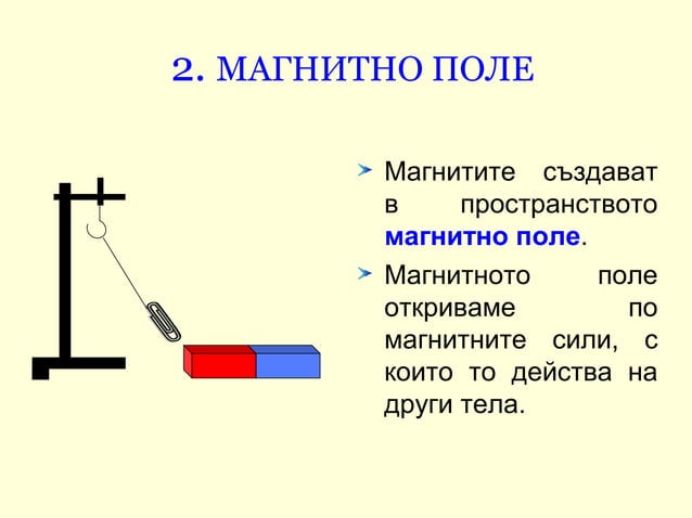 магнитно поле | PPT