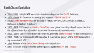 Data Services for Geochemical Data | PPTX