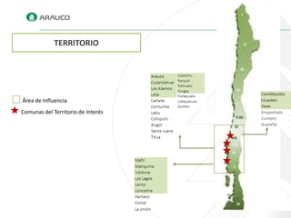 TERRITORIO




Área de Influencia
Comunas del Territorio de Interés
 