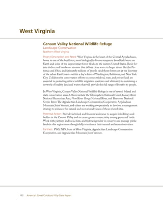 America's Great Outdoors Fifty-State Report