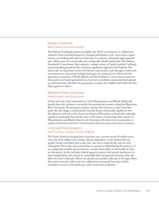 America's Great Outdoors Fifty-State Report