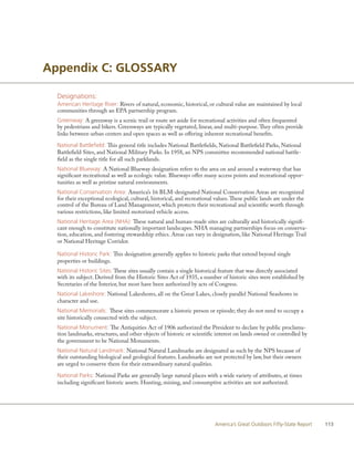 America's Great Outdoors Fifty-State Report