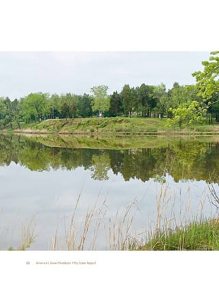 22   America’s Great Outdoors Fifty-State Report
 