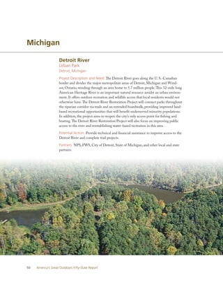 America's Great Outdoors Fifty-State Report