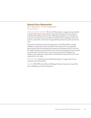 America's Great Outdoors Fifty-State Report