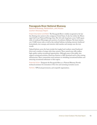 America's Great Outdoors Fifty-State Report