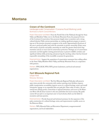 America's Great Outdoors Fifty-State Report