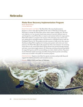 America's Great Outdoors Fifty-State Report