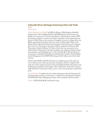 America's Great Outdoors Fifty-State Report