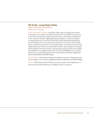 America's Great Outdoors Fifty-State Report