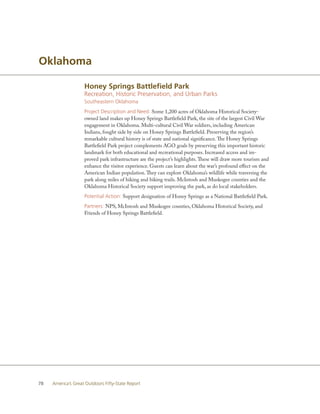 America's Great Outdoors Fifty-State Report