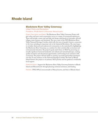 America's Great Outdoors Fifty-State Report