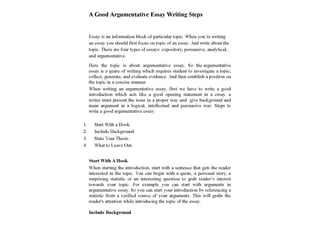 A good argumentative_essay_writing_steps