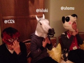 A GOOD CSS AND SASS ARCHITECTURE
@hiloki
@ahomu
@t32k
 