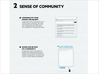 A good death: Explanatory Posters