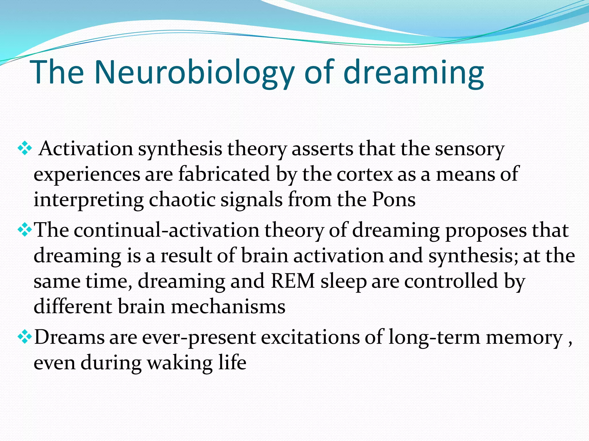  Psychologically as reflections of the subconscious