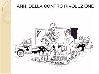 ANNI DELLA
CONTRO RIVOLUZIONE.
 