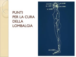 IL PUNTO V10 DEL MERIDIANO DELLA
    VESCICA (TIEN TCIU) PILASTRO
              CELESTE.
 sono  i primi due punti da pungere nel
  dolore al collo.corrispondono al n.gran
  occipitale.
 